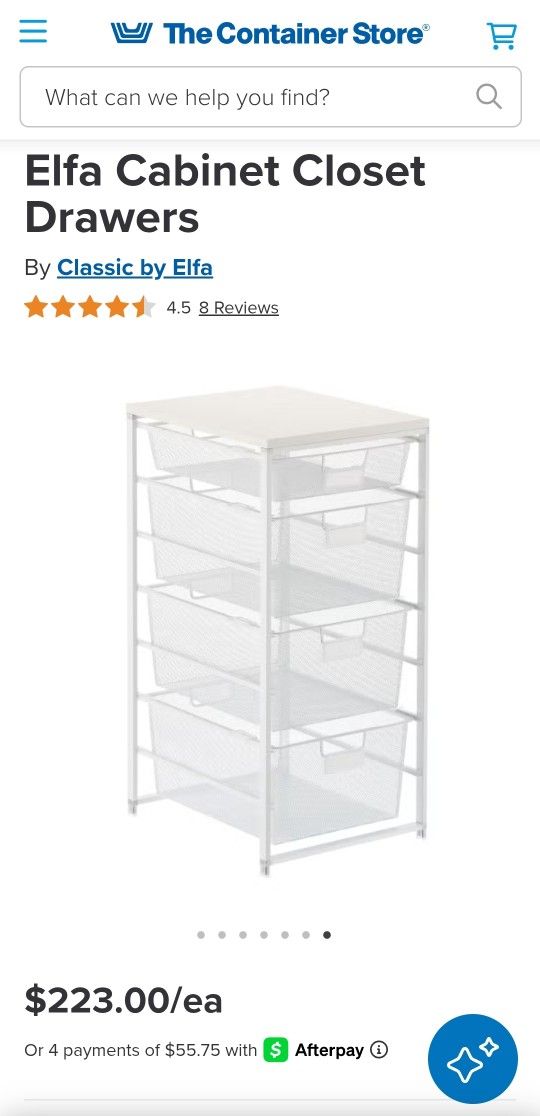 Elfa Drawers - Set Of Two