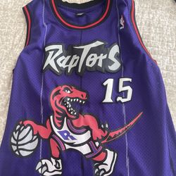 TORONTO RAPTORS VINCE CARTER RELICA JERSEY