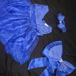 Blue Baby Girl Dress