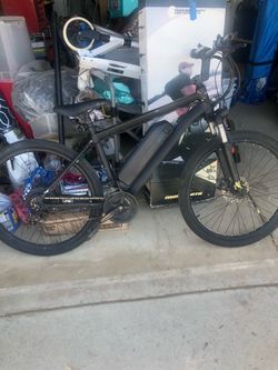 21-Speed Adult Electric Hybrid Bike, 22mph Comfortable Mountain Electric Bike