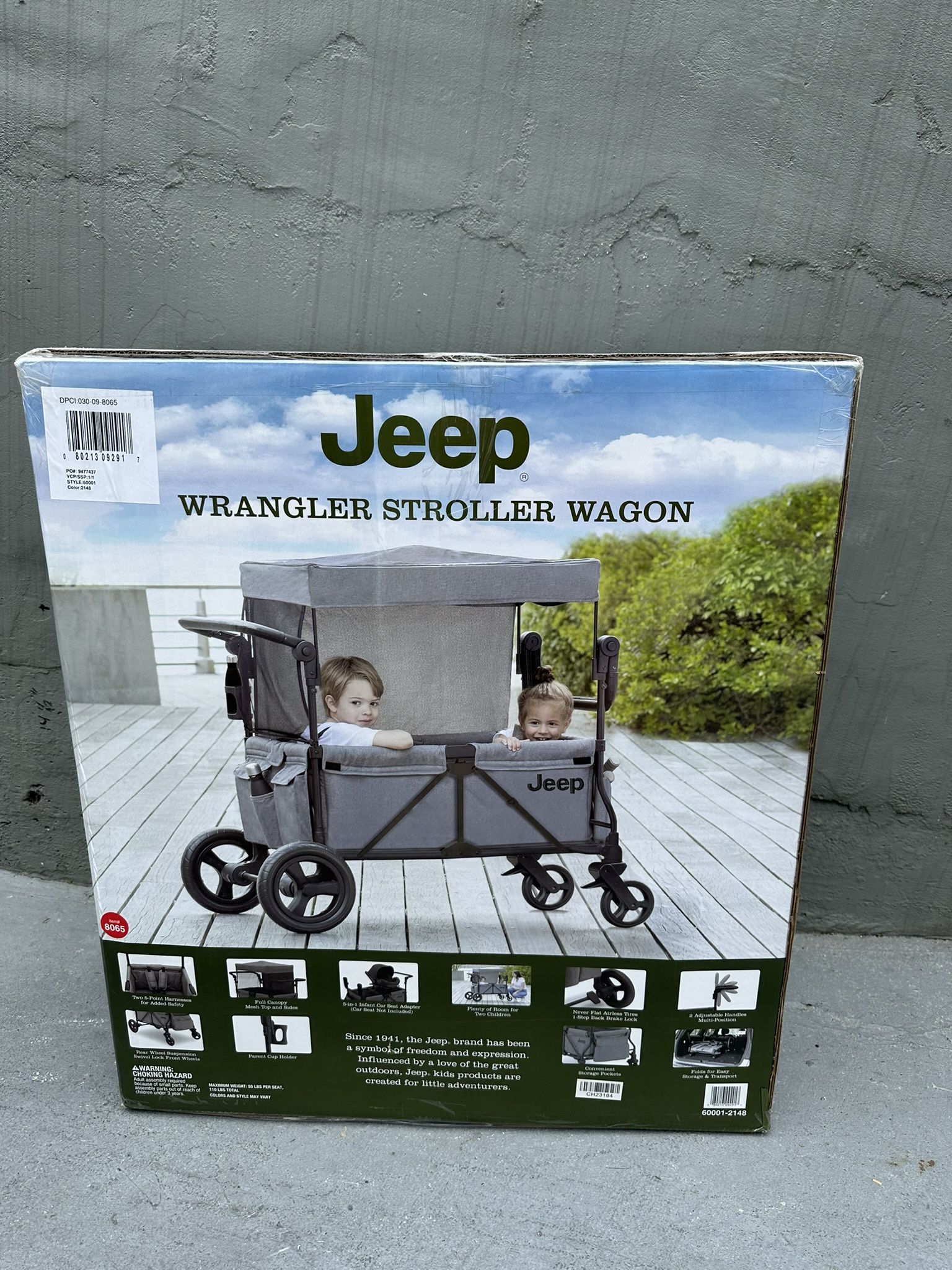 Jeep Wrangler Stroller Wagon