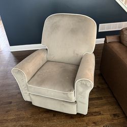 Suede Recliner Chair 