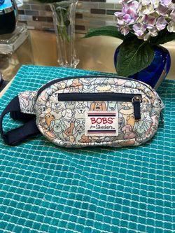 NEW! BOBS from Skechers dog-pattern fanny pack.