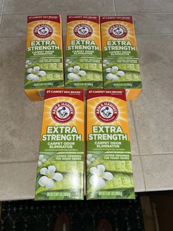 SIX Boxes - 30 OZ Arm & Hammer Extra Strength Carpet Odor Eliminator