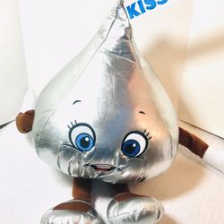 2015 Hershey Park Giant Huge Large Hershey Kiss Girl Plush Toy