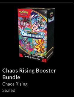 Pokémon Chaos Rising Booster Bundle
