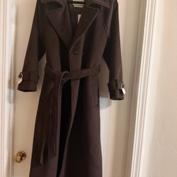 Abercrombie & Fitch Wool-Blend Trench coat