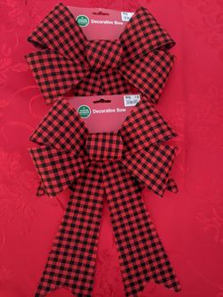 Christmas bows decor