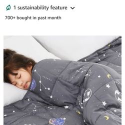 Brand new weighted blanket for kids 5 lb. 36" x 48". 