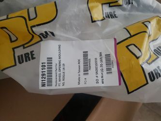 Wheel Opening Moulding Nissan Rogue 2014-2019