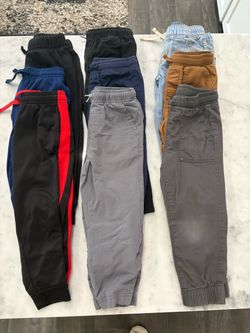 9 pairs of pants bundle size 4T