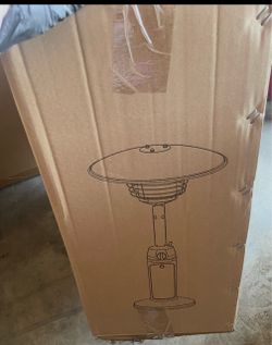 Brand new still in box Uline tabletop patio heater