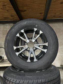 13” inch aluminum wheels and tires for trailers