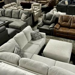 Sofas, Loveseats, and Sectionals Marked WAY Down Today