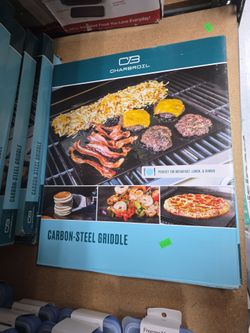 Carbon steel griddle