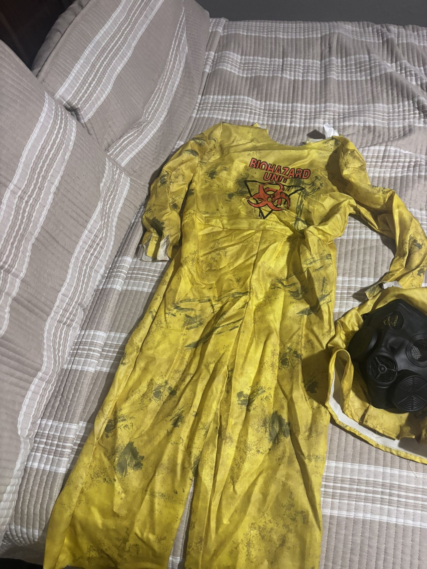 Biohazard Costume Size Medium For Kids