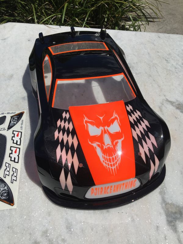 1/8 scale Rc drag car body brand new GT Traxxas serpent kyosho Mugen X-ray losi red cat cen for