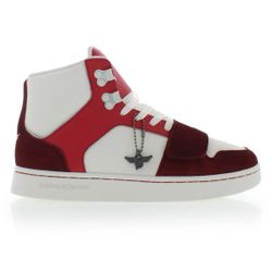 CREATIVE RECREATION CESARIO HI RED WHITE SIZE 10.5 NWOB