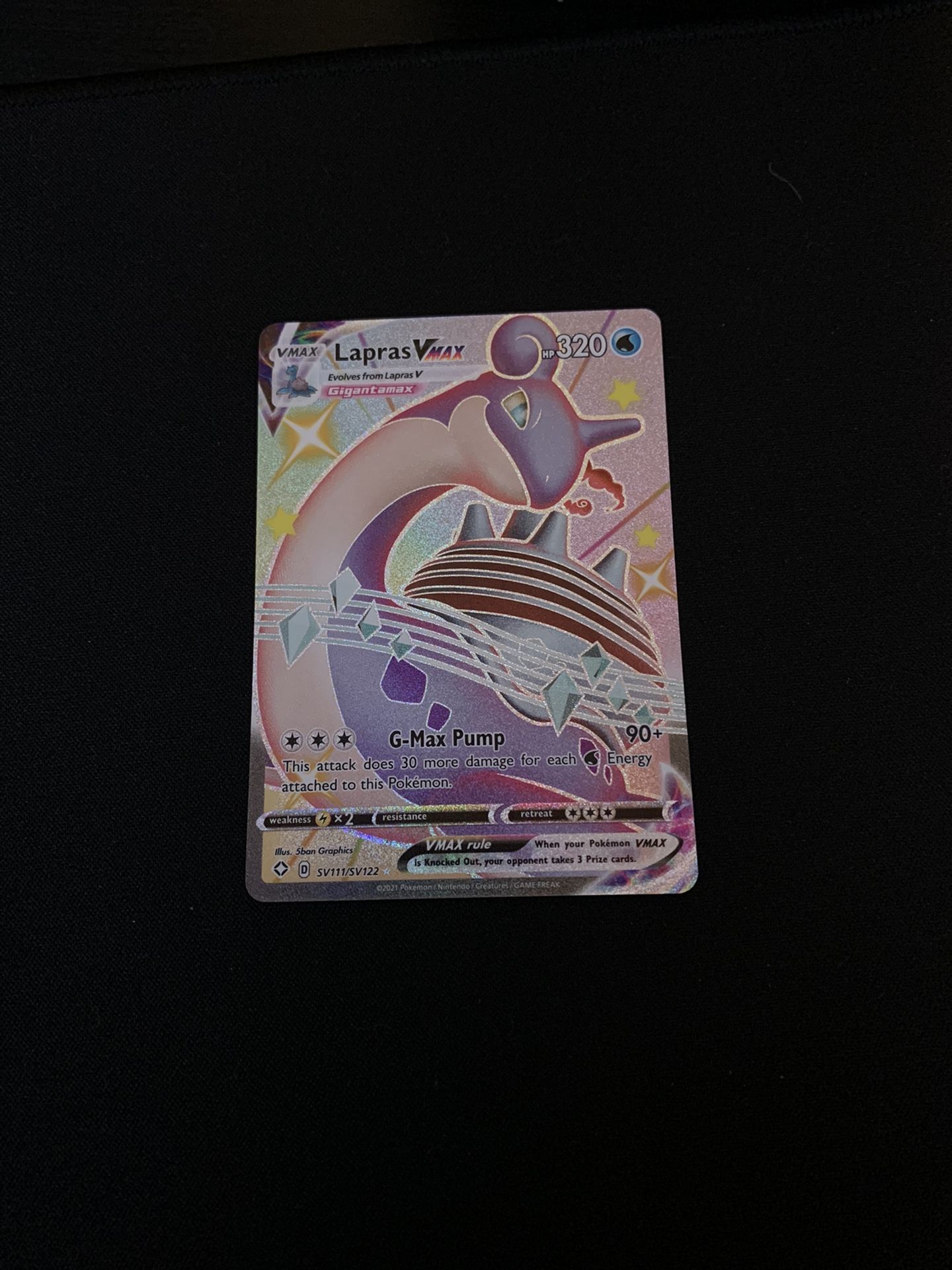 Lapras Vmax Mint
