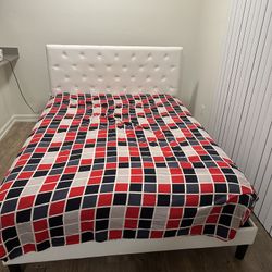 12" Innerspring Queen Mattress + Bed Frame