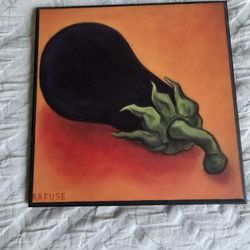 Picture - Rafuse 8.5 x 8.5 Eggplant