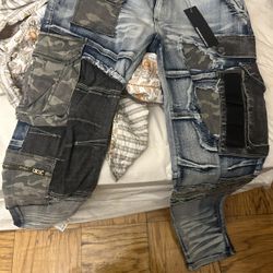 Rock Star Camouflage Jean Pants 