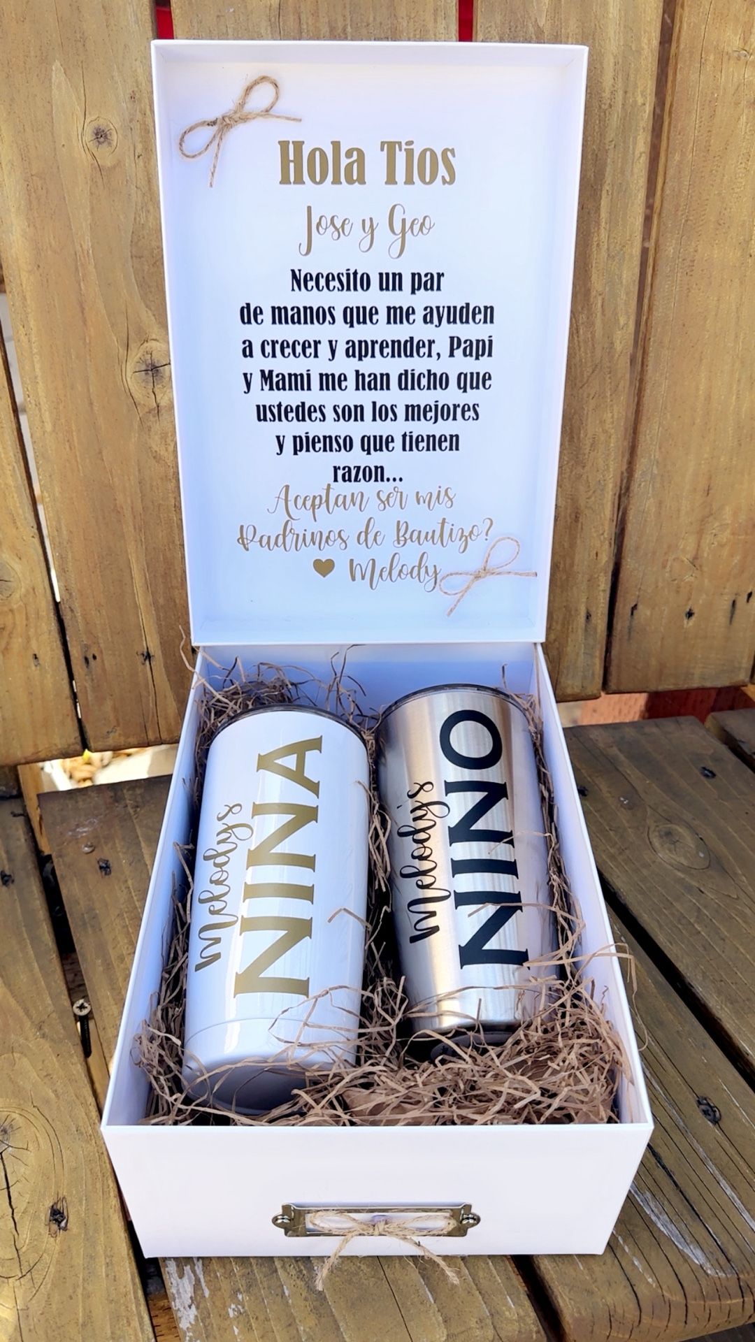 Will You Be My Godfather Godmother