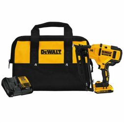 DEWALT DCN660D1 20V MAX XR 16-Ga Angled Finish Nailer Brand New
