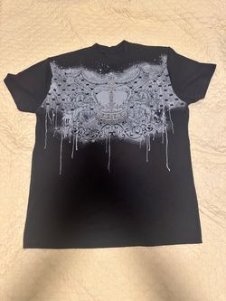 JCG9 James C9 Crown Rhinestone Graphic T-Shirt 🖤👑