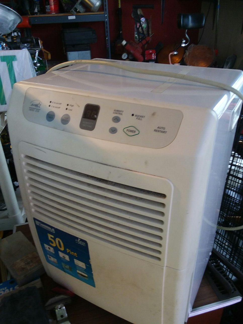 Energy star 50 pint dehumidifier $65 works great