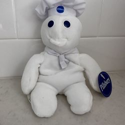 1997 Pillsbury Doughboy 8” Plush NWT