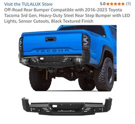 Toyota Tacoma Off-Road Rear Step Bumper
