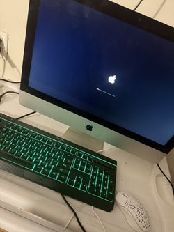 Apple iMac & Gaming Keyboard And Mouse