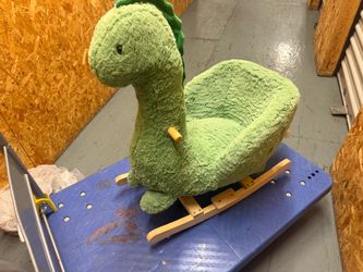 Kids Plush Dinosaur Rocking Toy