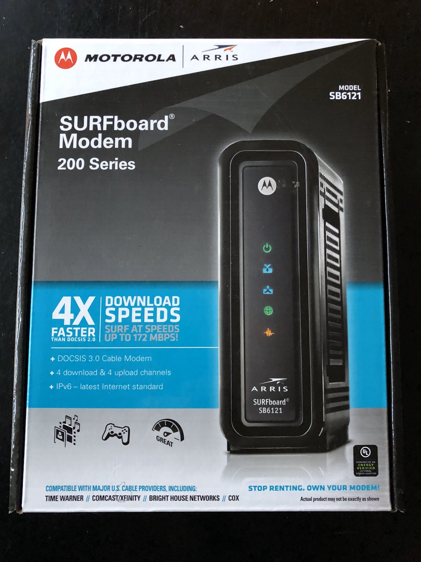 Motorola/Arris SURFboard Cable Modem 200 Series (SB6121)