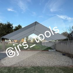 20’ x 20’ heavy duty canopy Carpa tarp Lona shade Sombra new !