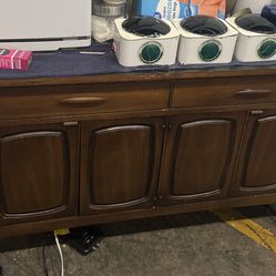 **FREE** Vintage Wood Sideboard / Credenza