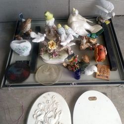 Vintage Bird Figurines