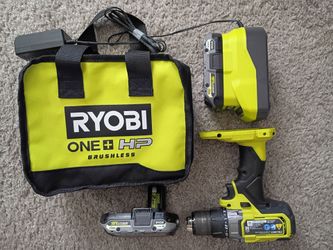 Ryobi ONE+ HP 18V Brushless Drill Kit