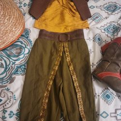 Girl's Raya Costume Set With Hat & Boots $20