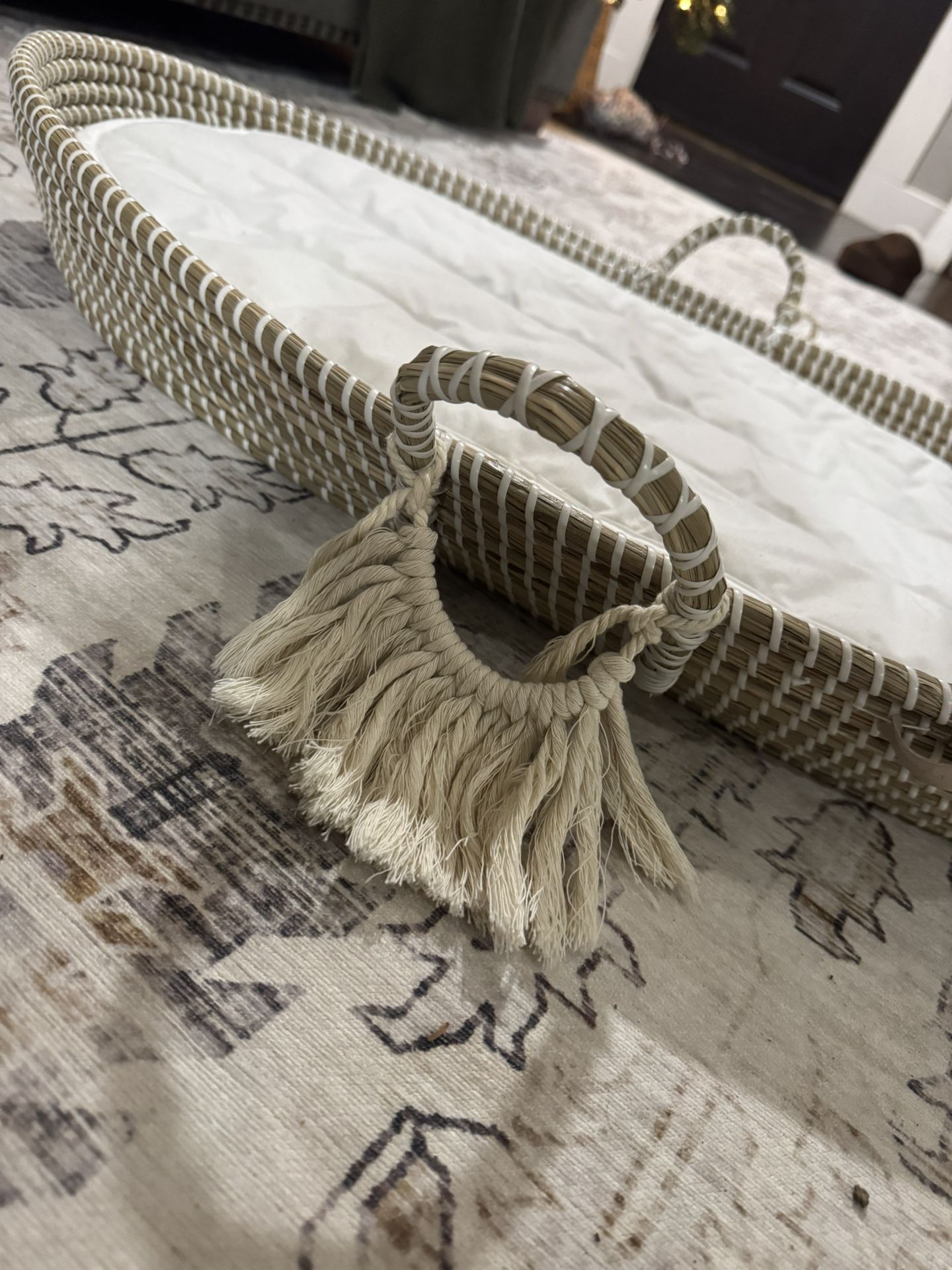 Boho Changing Basket