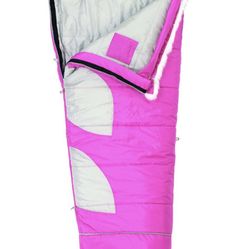 BIG DIPPER 30° girls barbie hot pink sleeping camping bag insulated