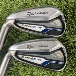 ⛳️ ⛳️Left Handed TaylorMade 4,5 iron. SpeedBlades golf clubs