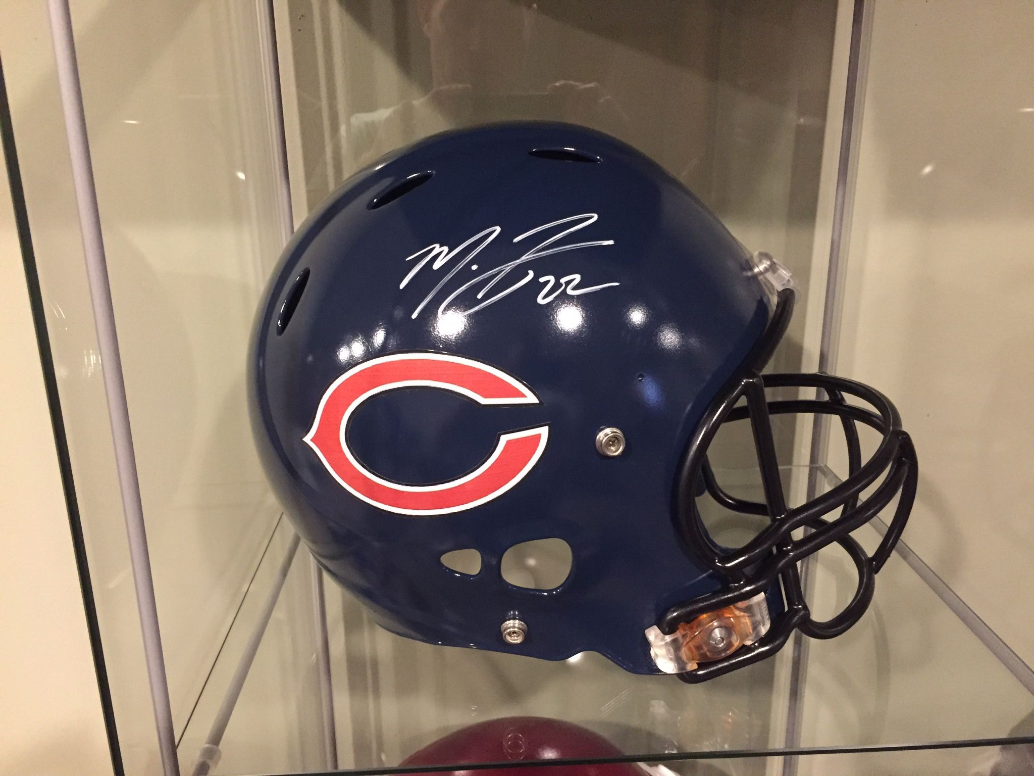 Chicago Bears Matt Forte Autographed Helmet