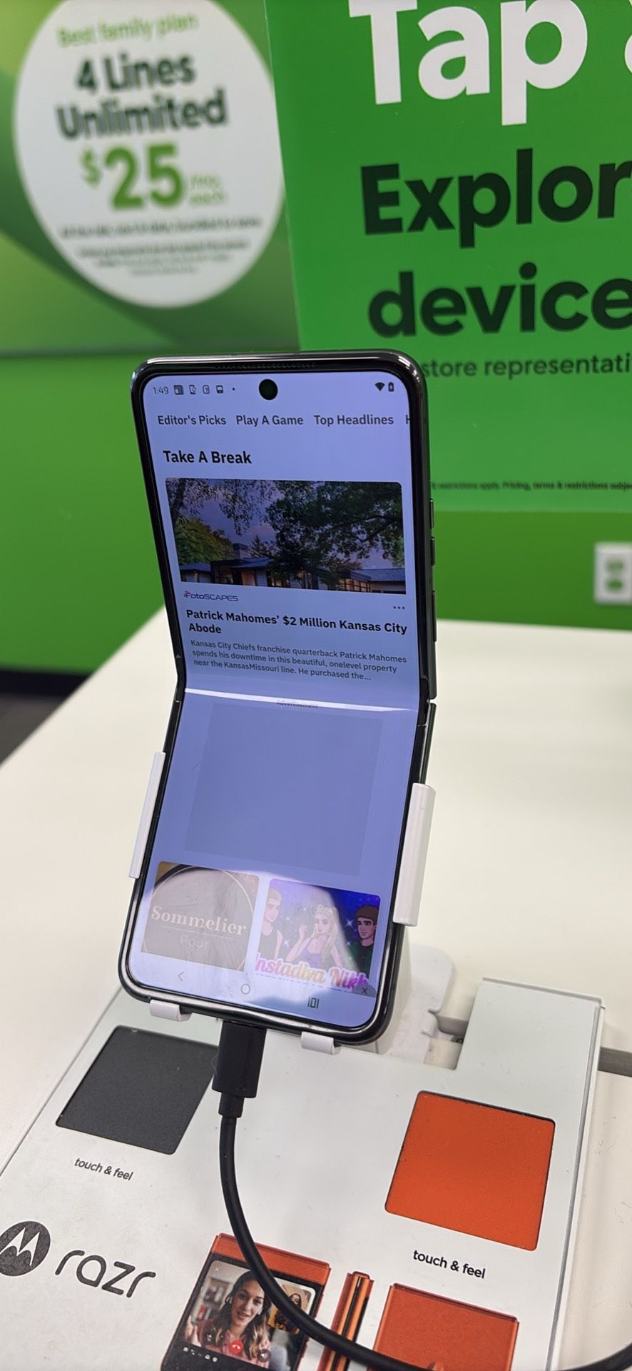 Moto Razr 2024 Only $50 Down At Cricket 
