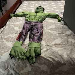 Hulk Halloween Costume Sizes 4/5