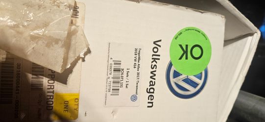 2018 to present vw atlas crossbars bars