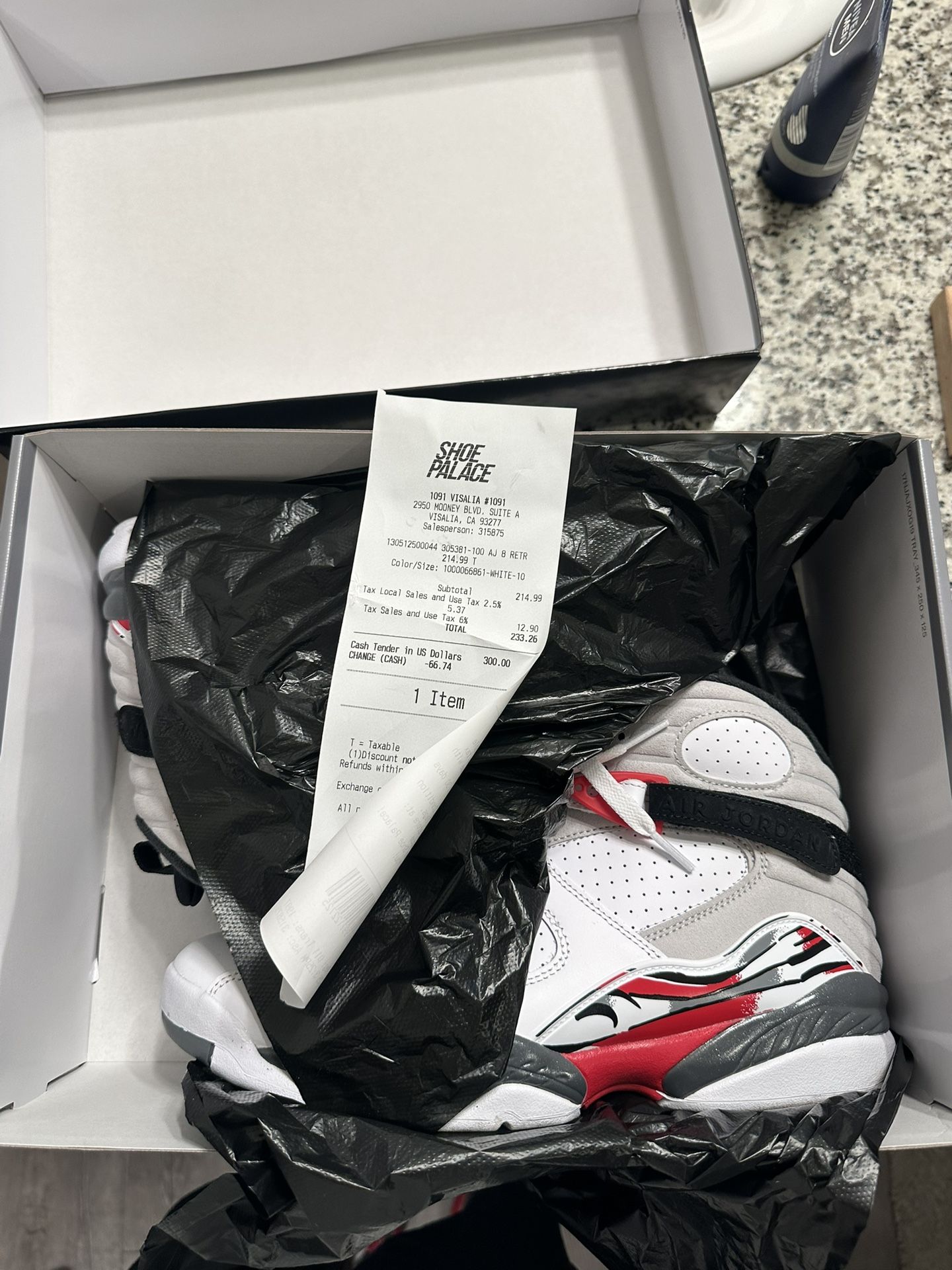Jordan Retro 8 “Bugs Bunny” Size 10