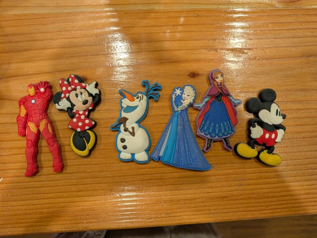 Set Of 6 Disney Magnets