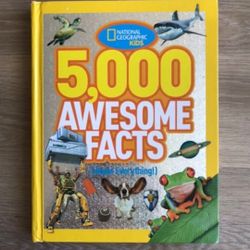 National Geographic Kids 5000 Awesome Facts Non-fiction Book Story Book